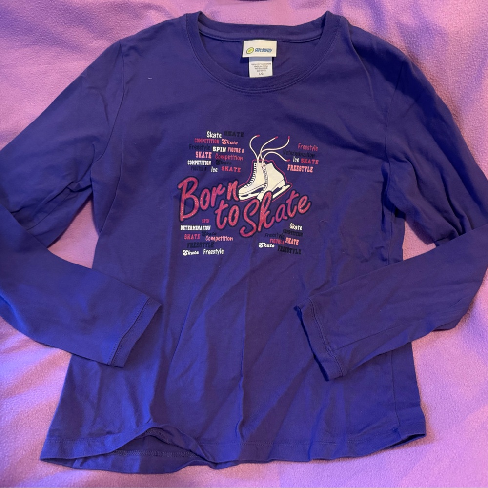 Kids Born to Skate' Long Sleeve Tee